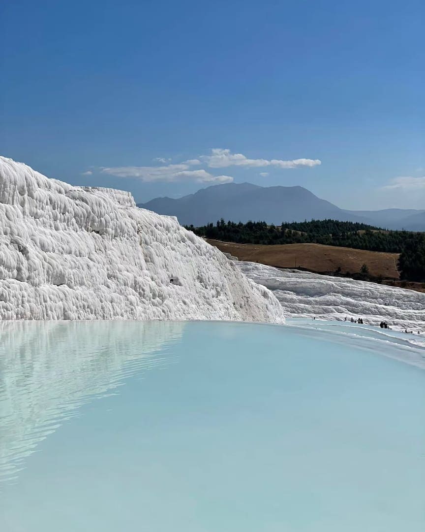 Pamukkale was a real surprise for us. The travertine pools are truly unique, and walking barefoot across these formation…